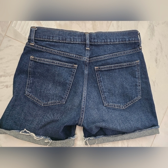 Gap Distressed Denim Jean Shorts 0 - Picture 2 of 5